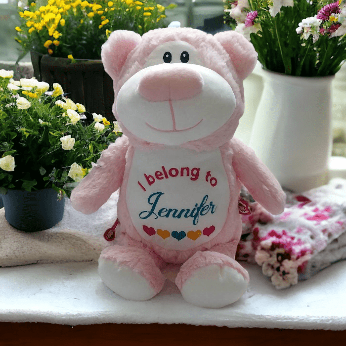 329678244_1539123543164855_1334846890653378941_n-PhotoRoom.png Personalised Embroidered Name Cubby Bear - Image 1