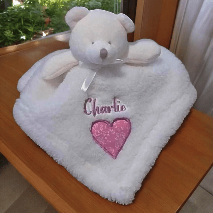 448832281_3316429608663701_2304299025075714180_n-Photoroom Personalised Embroidered White Teddy Comfort Blanket - Image 1